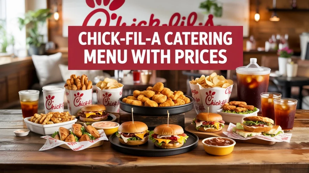 Chick-fil-A Catering Menu with Prices