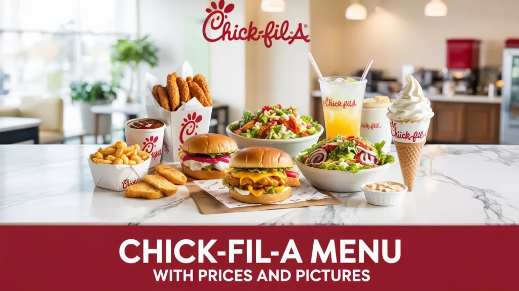 Chick-fil-A Menu with Prices and Pictures