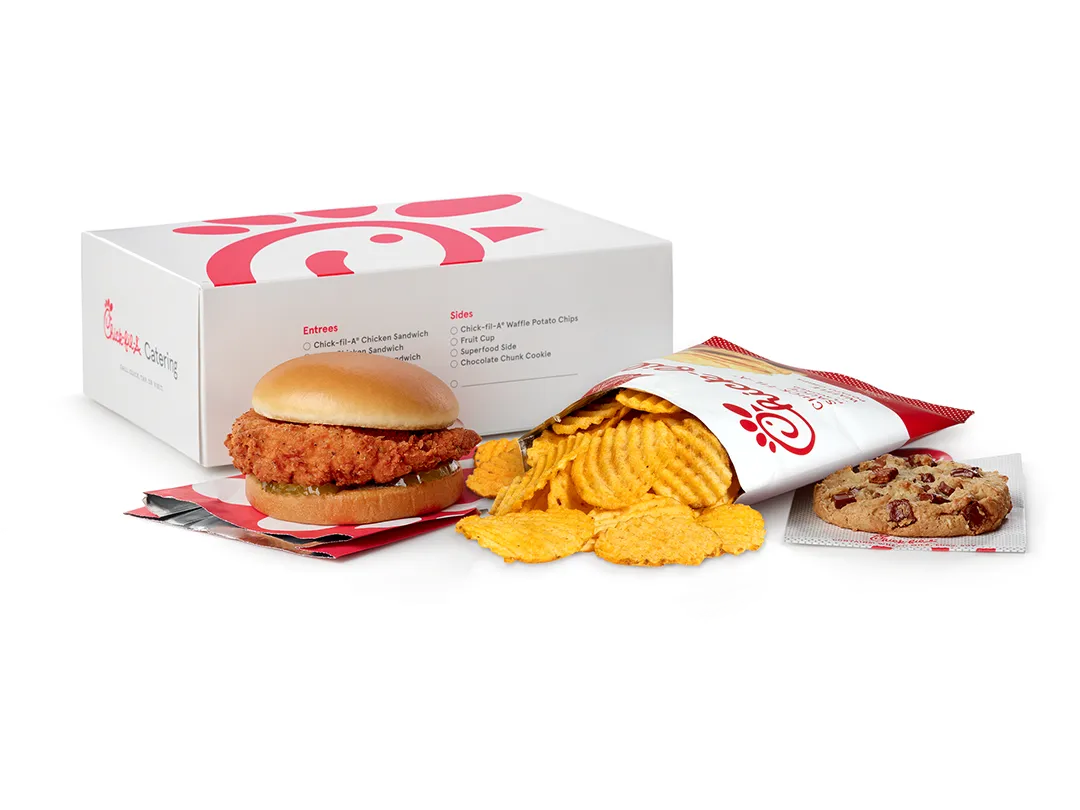 Spicy Chicken Sandwich Packaged Meal