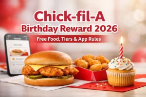 Chick-fil-A birthday reward